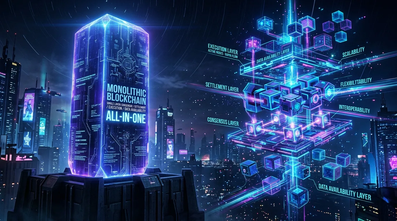Modular vs Monolithic Blockchain: 1 Ultimate Comparison Guide